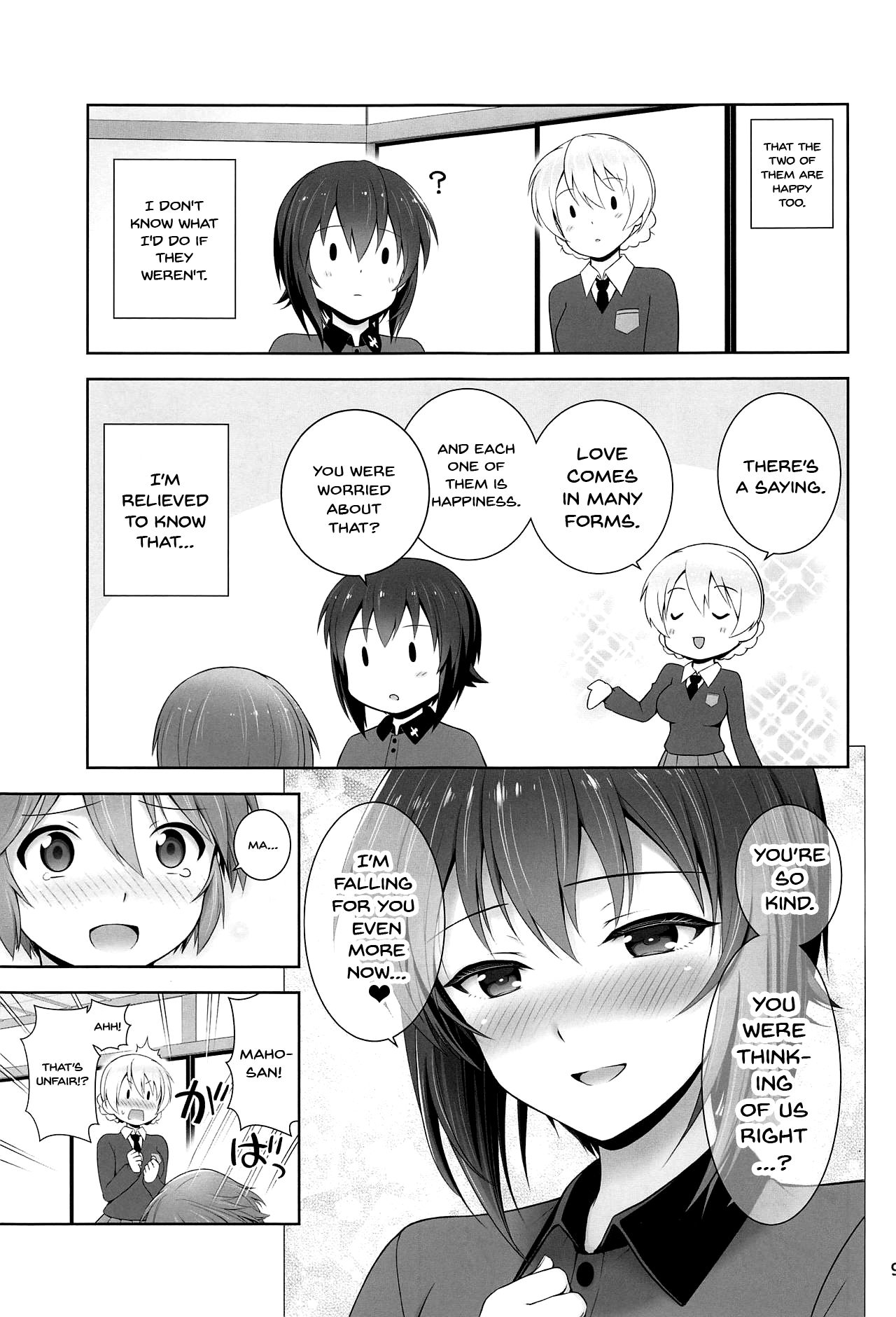 Darjeeling to Maho to no Koi Yakusoku | Darjeeling and Maho's Love Promise page 8 full