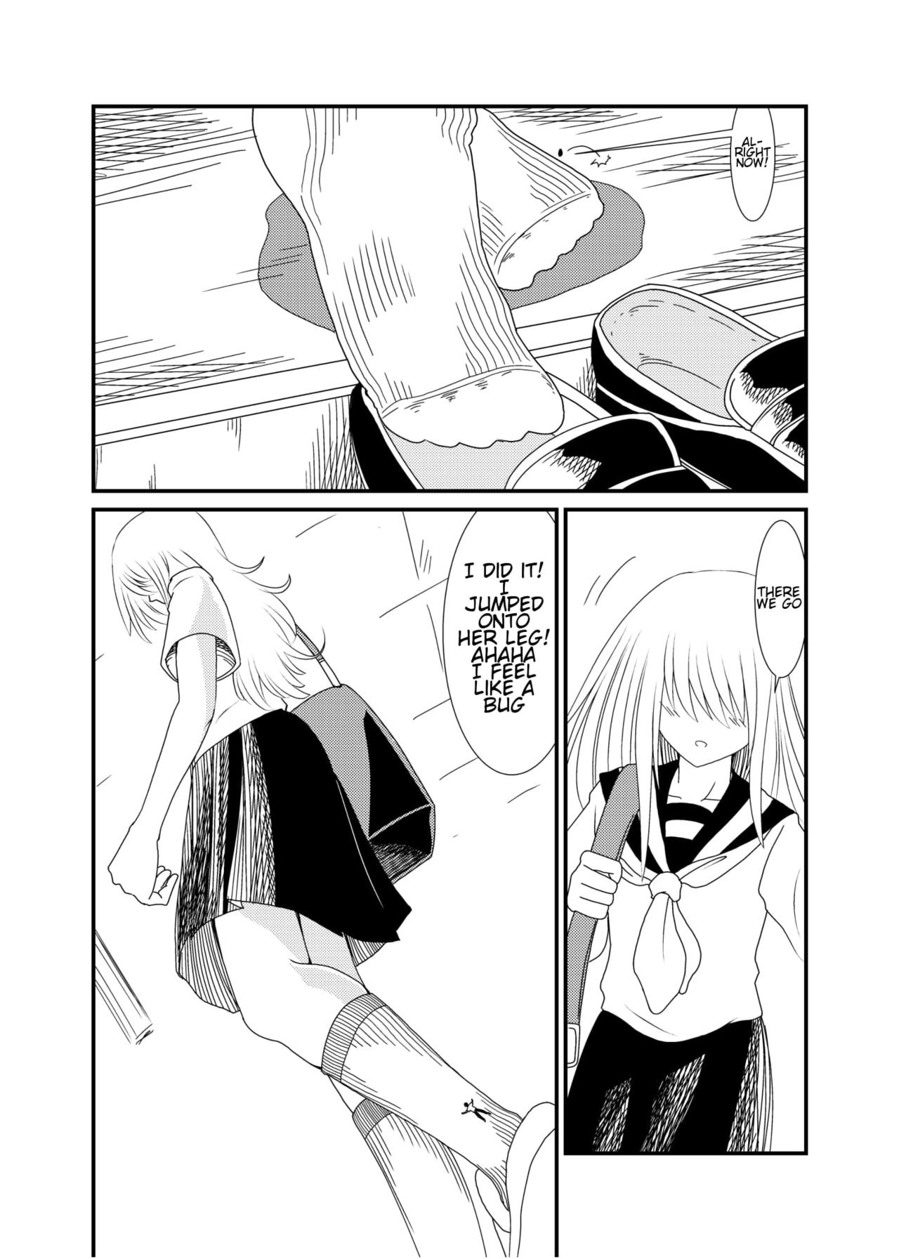 Mekakure-chan ni Fumaretai | Wanna Get Stepped on by Mekakure-chan page 5 full