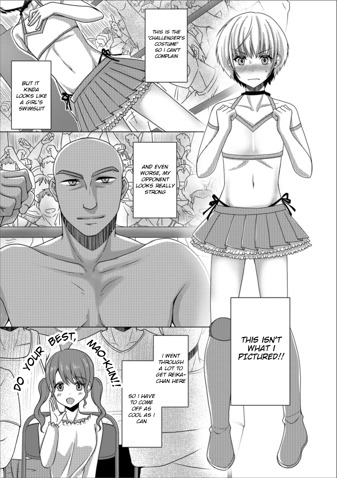 Mesu Ochi Fighter Mao | Feminised Fighter Mao page 3 full