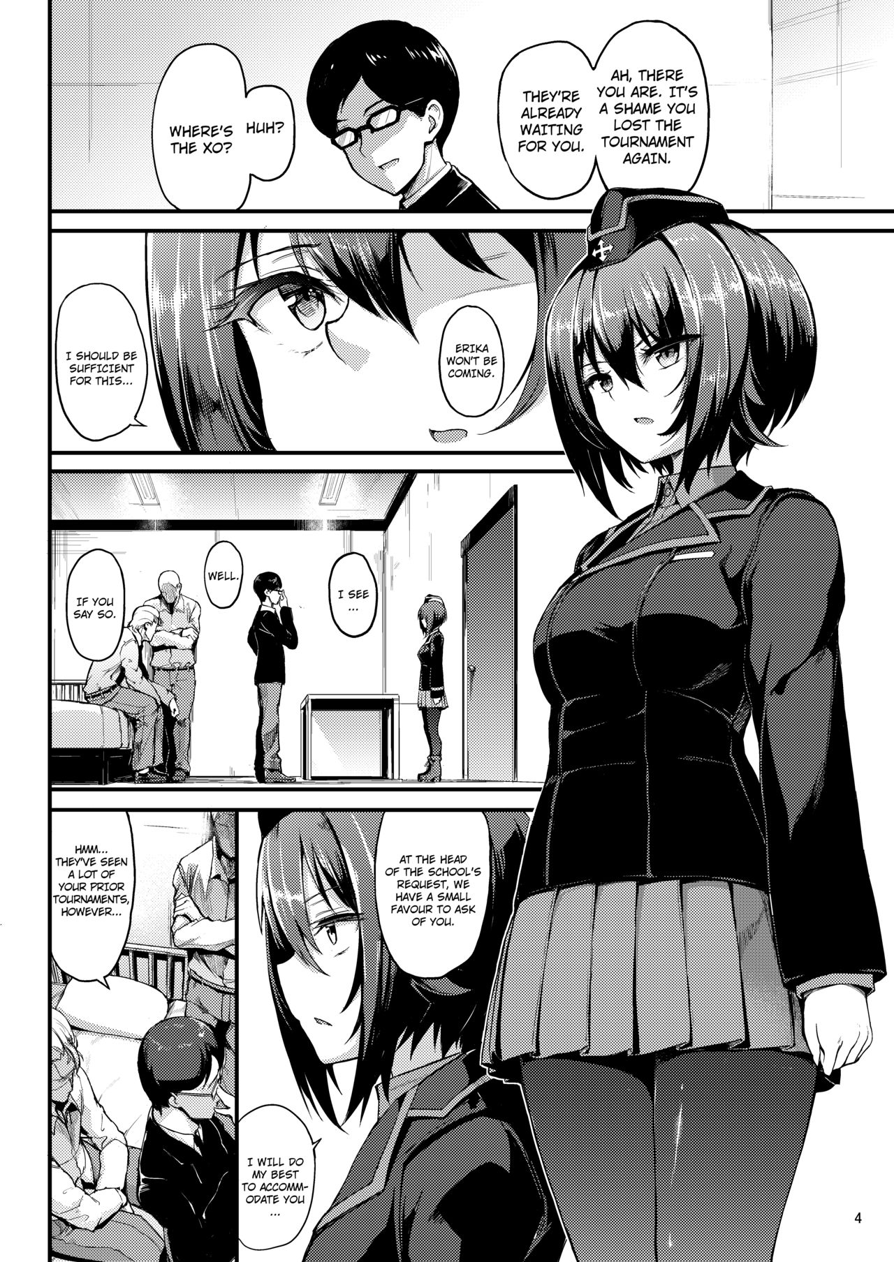 Kuromorimine Ryoujoku -Zenjitsu Shou- | The Rape of Kuromorimine -The First Day-   =7BA= page 3 full