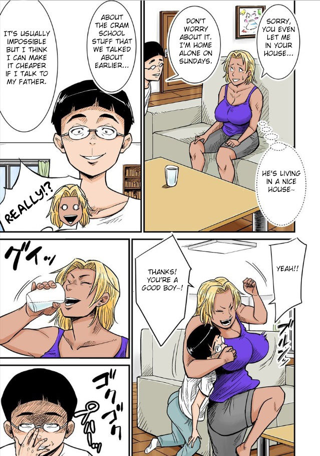 Moto Joshi Pro Kaa-chan VS Megane-kun page 8 full