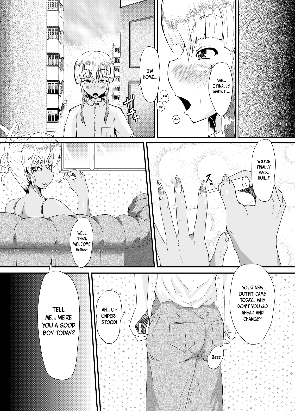 Bitch Mama to Mesumusuko | Bitch Mom and Masochist Son page 3 full