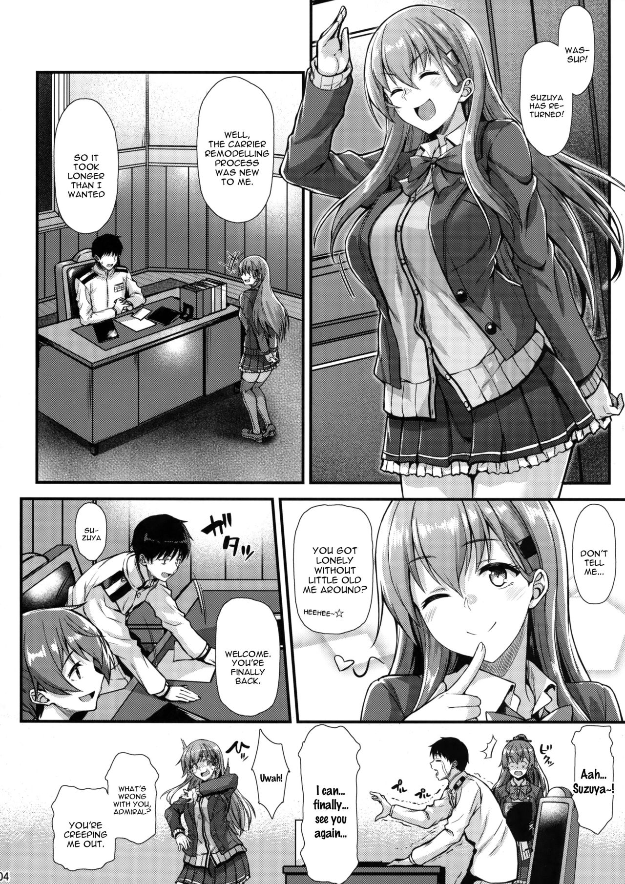 Suzuya to IchaIcha kkusu! | Flirty Lovin' with Suzuya! page 3 full