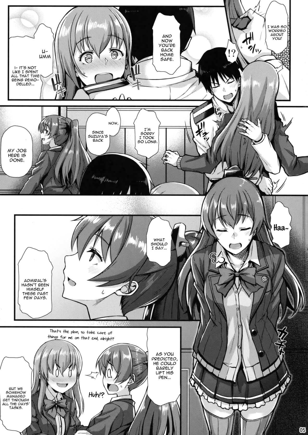Suzuya to IchaIcha kkusu! | Flirty Lovin' with Suzuya! page 4 full