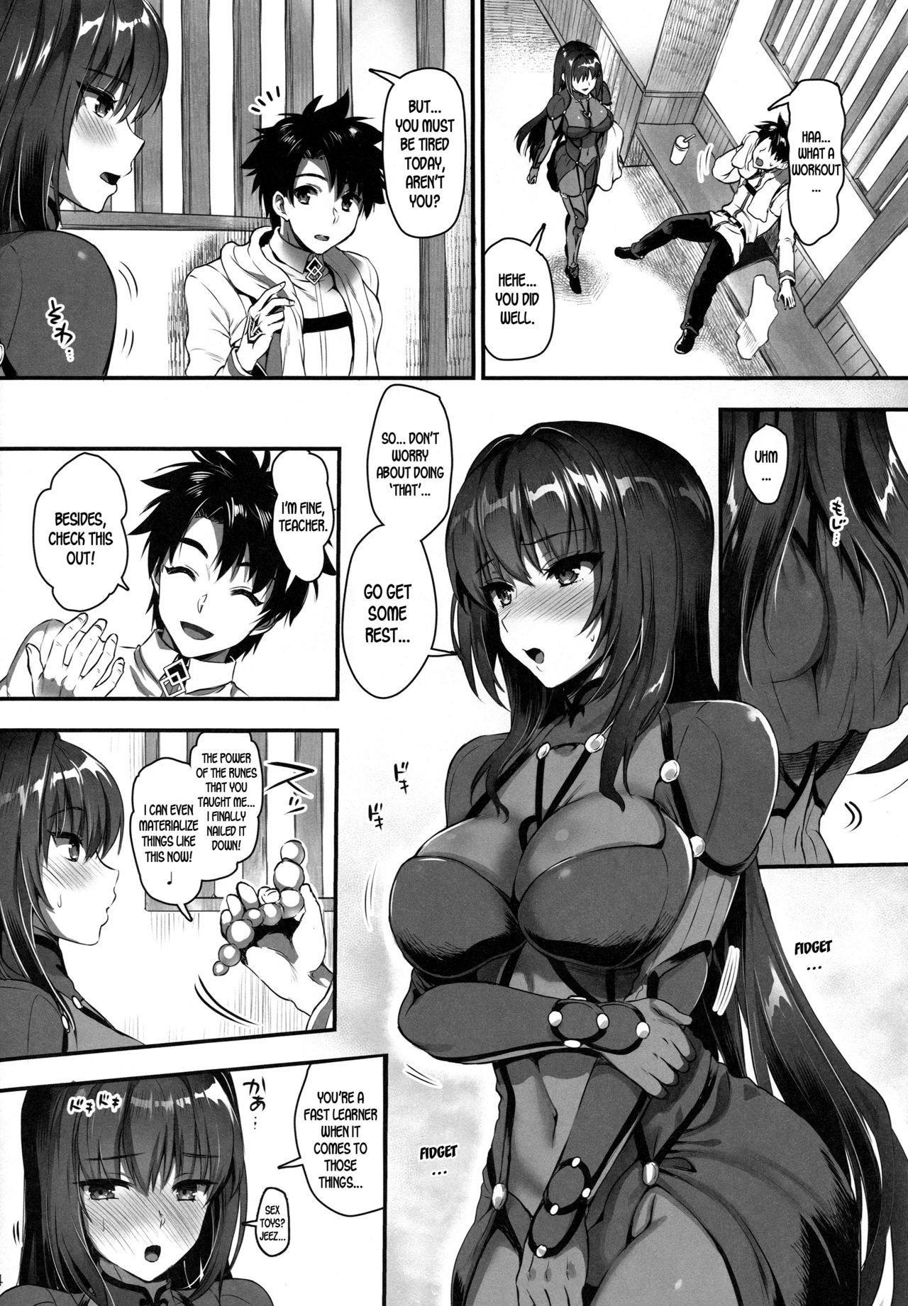 Majutsu Junkou Scathach Anal Seikou - Anal Fuck with Scathach page 3 full