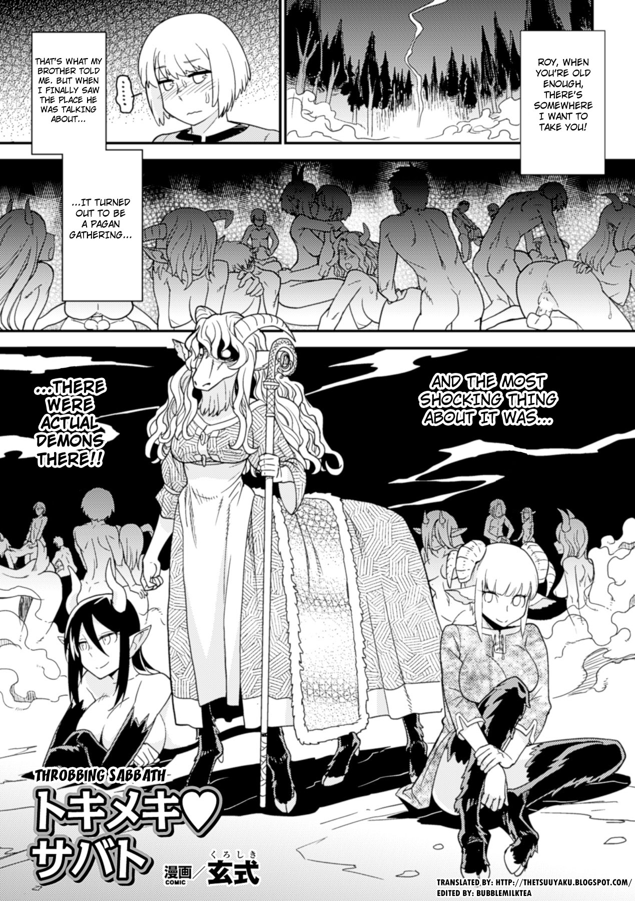 Tokimeki Sabbath | Throbbing Sabbath page 1 full