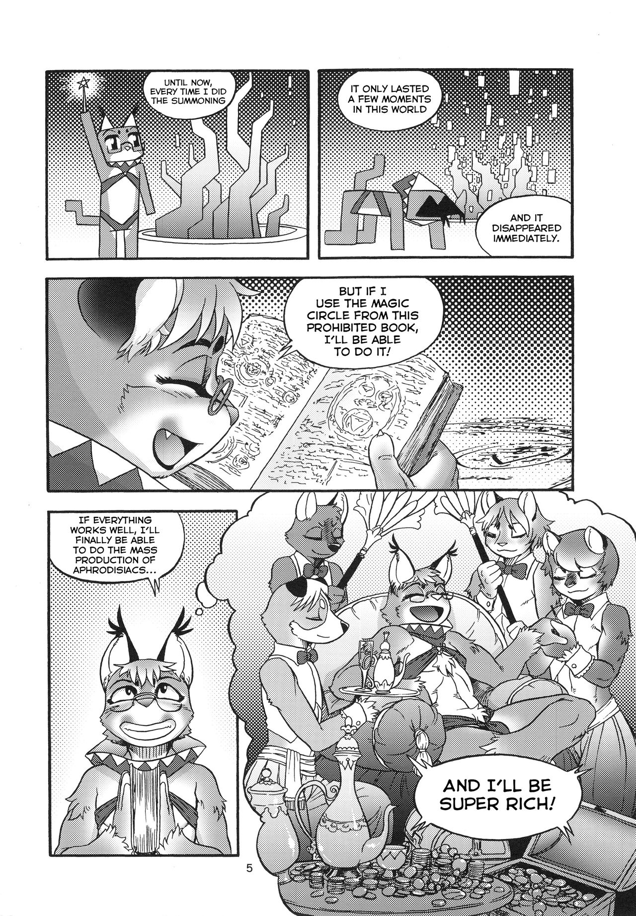 Mahoutsukai Rubedo-kun page 5 full