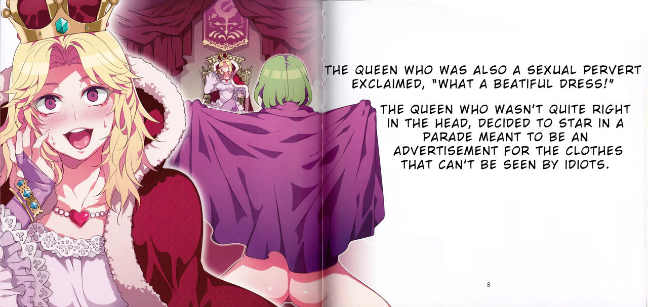 Yoiko no Sukebe Douwa Series 1 Hadaka no Chijoou-sama | Lewd Fairy Tale #1 Naked Queen page 5 full