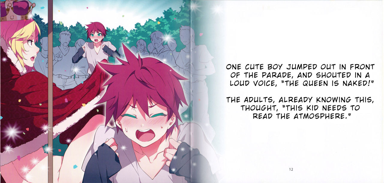 Yoiko no Sukebe Douwa Series 1 Hadaka no Chijoou-sama | Lewd Fairy Tale #1 Naked Queen page 7 full