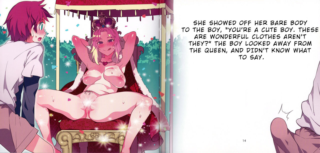 Yoiko no Sukebe Douwa Series 1 Hadaka no Chijoou-sama | Lewd Fairy Tale #1 Naked Queen page 8 full