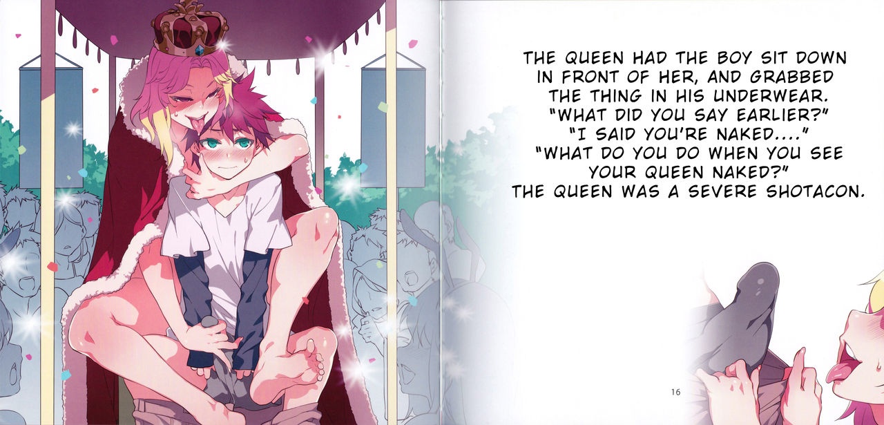 Yoiko no Sukebe Douwa Series 1 Hadaka no Chijoou-sama | Lewd Fairy Tale #1 Naked Queen page 9 full