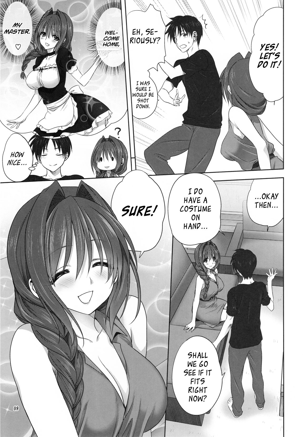Akiko-san to Issho 22 | Together With Akiko-san 22 page 9 full