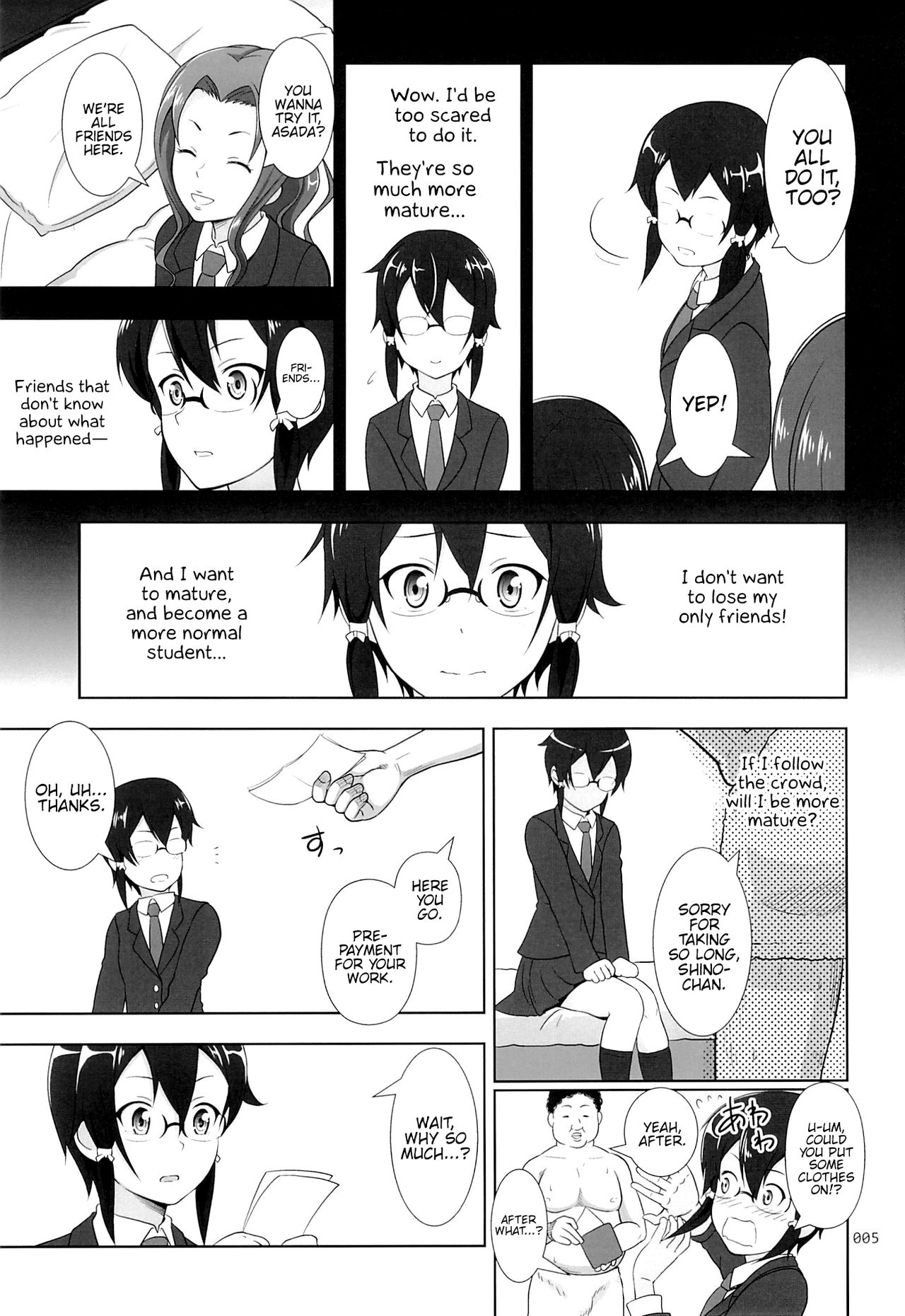 Shino-chan no Usuusu na Enkou Nikki page 4 full
