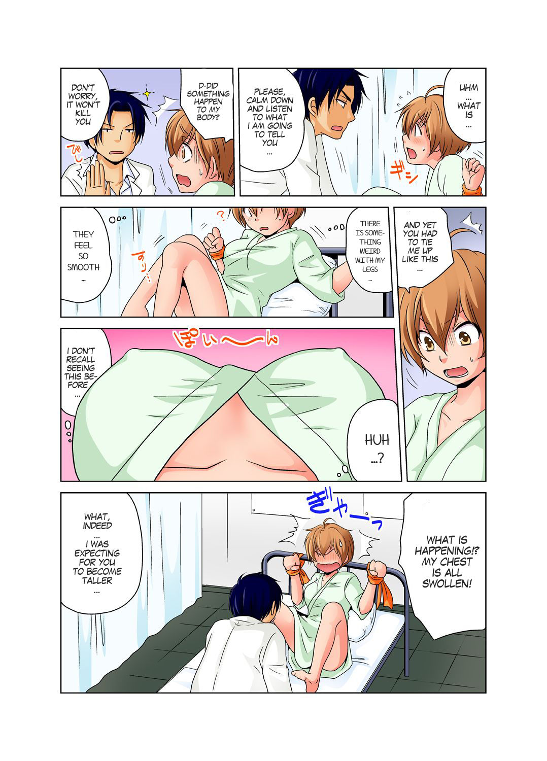 Nyotaika de Ecchi Kenshin!? Mirudake tte Itta no ni... 1 | Gender Bender Into Sexy Medical Examination! You said that you were only going to look... 1 page 6 full