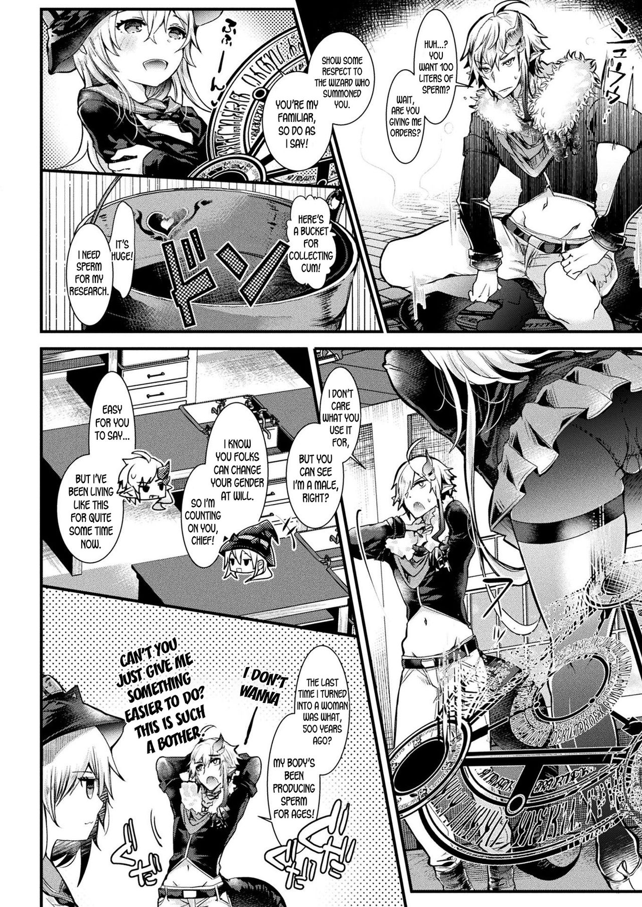 TS Inma wa Zettai Mesu Ochi nanka Shinai! | The Genderswapped Incubus Will Not Break Down From Sex! page 2 full