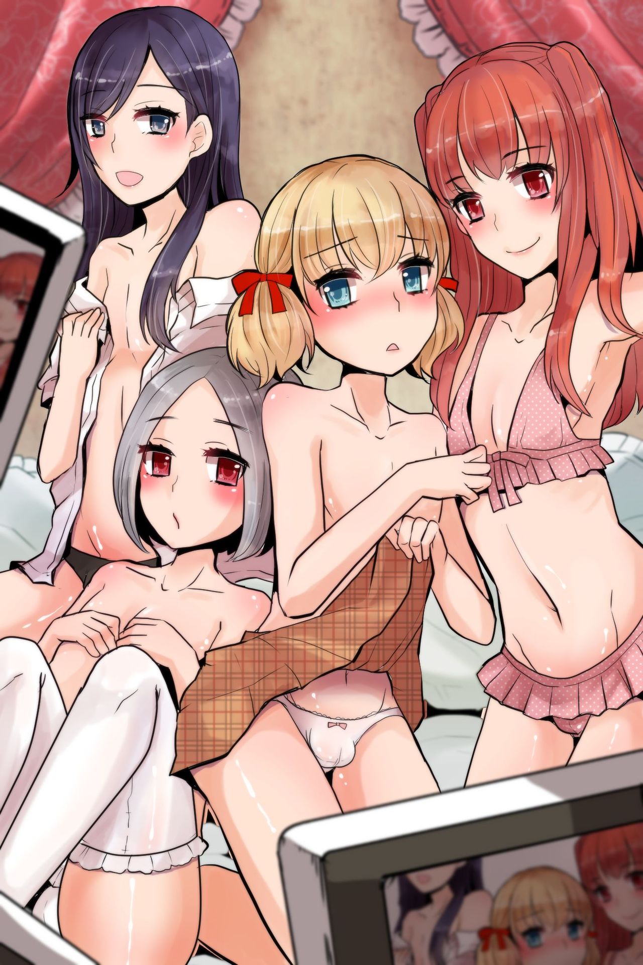 Mesuochi! Rankou Satsueikai ~Boku Otoko na no ni Kanjichau...!~ page 2 full