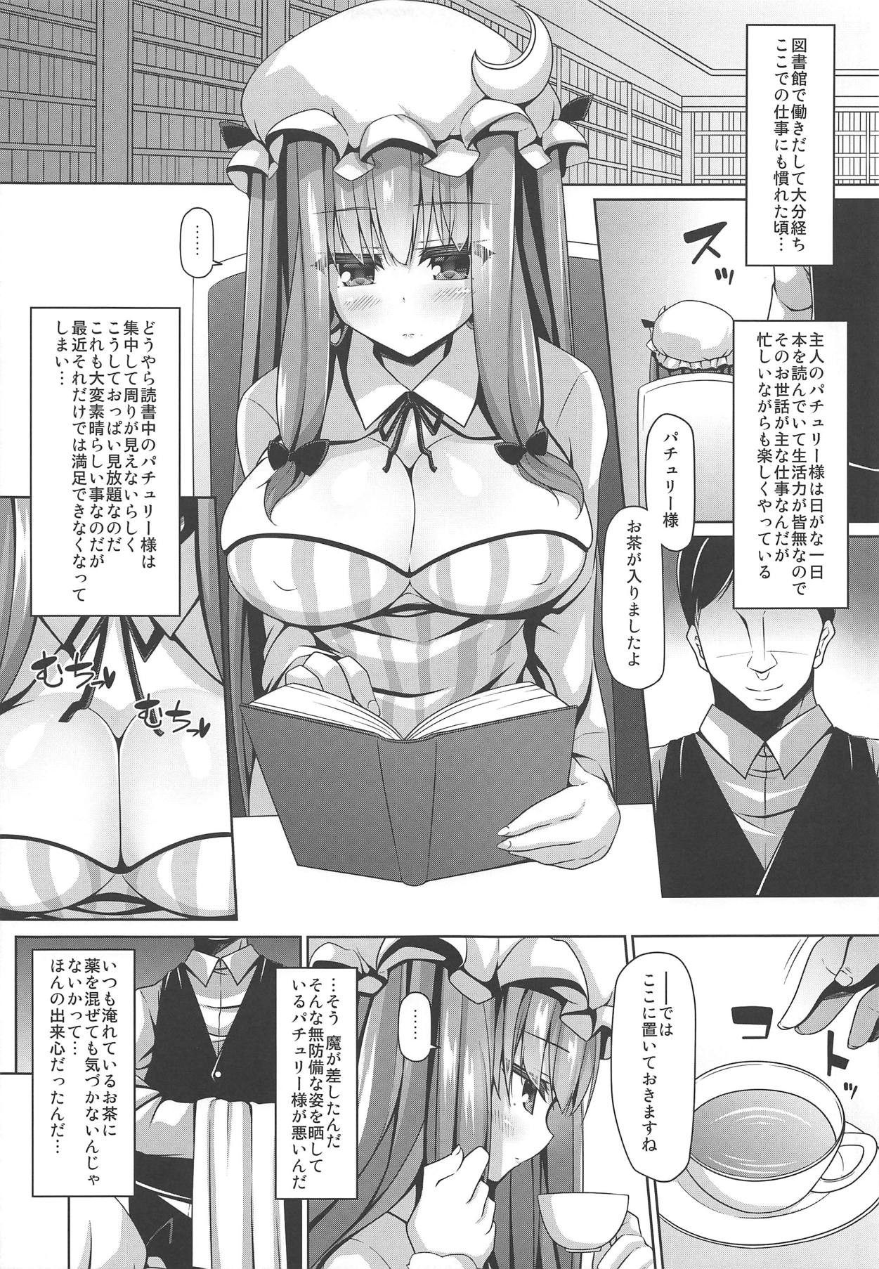 Neteiru Patchouli ni wa Nani o Shite mo Yoi page 4 full