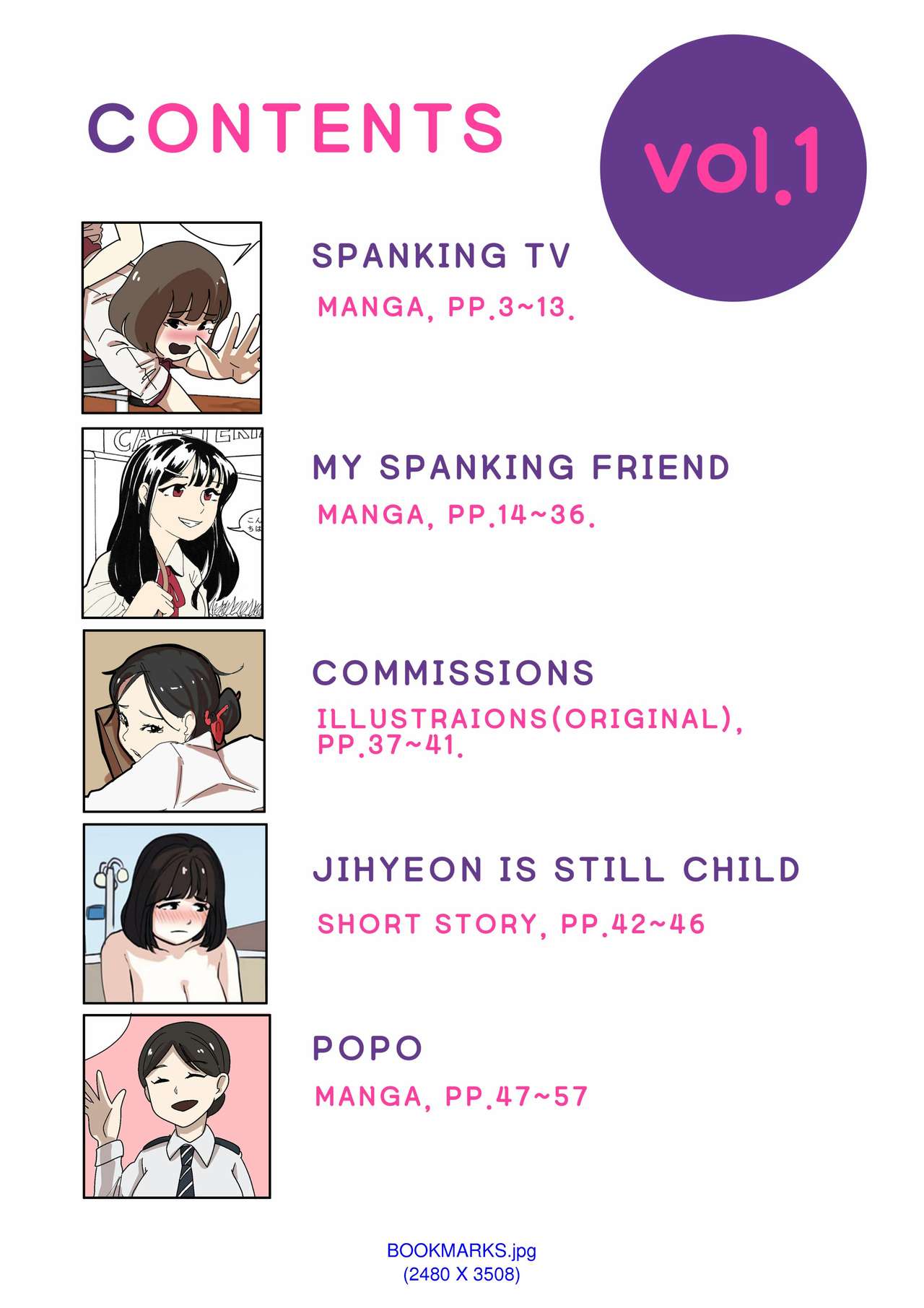 My Spanking Friends Vol. 1 page 2 full