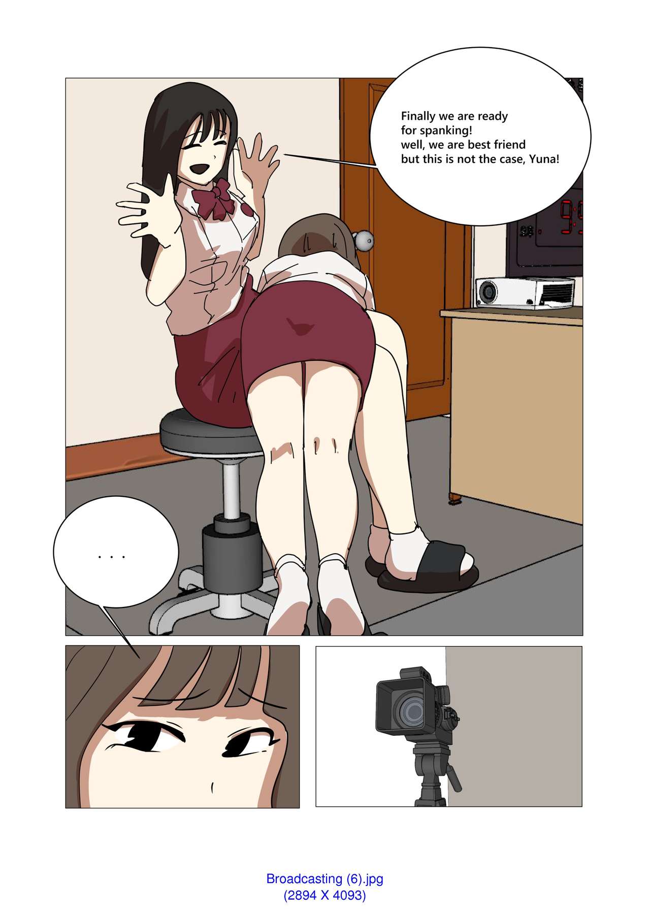My Spanking Friends Vol. 1 page 8 full