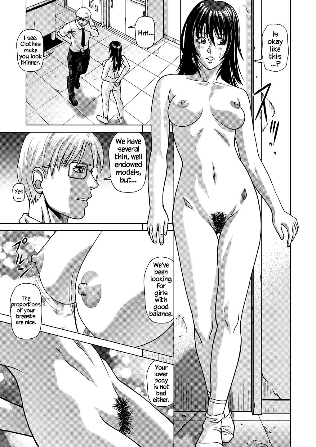 Nude Model ~Nibai no Jikyuu ni Tsurarete Damasaremashita~ page 4 full