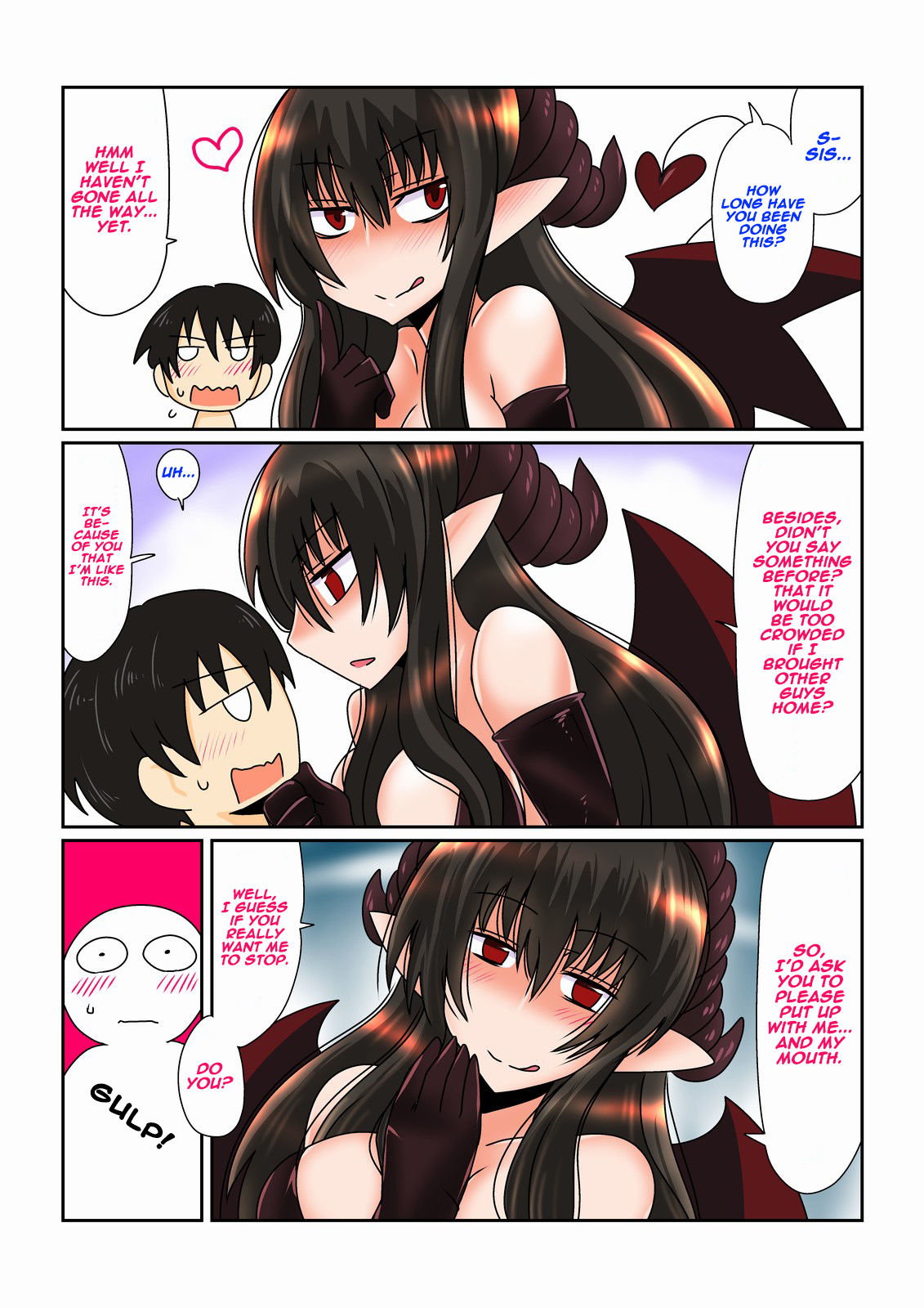 Ane wa Succubus de, Yobai o Suru. | My Succubus Sister Sneaks into my Room at Night. page 6 full
