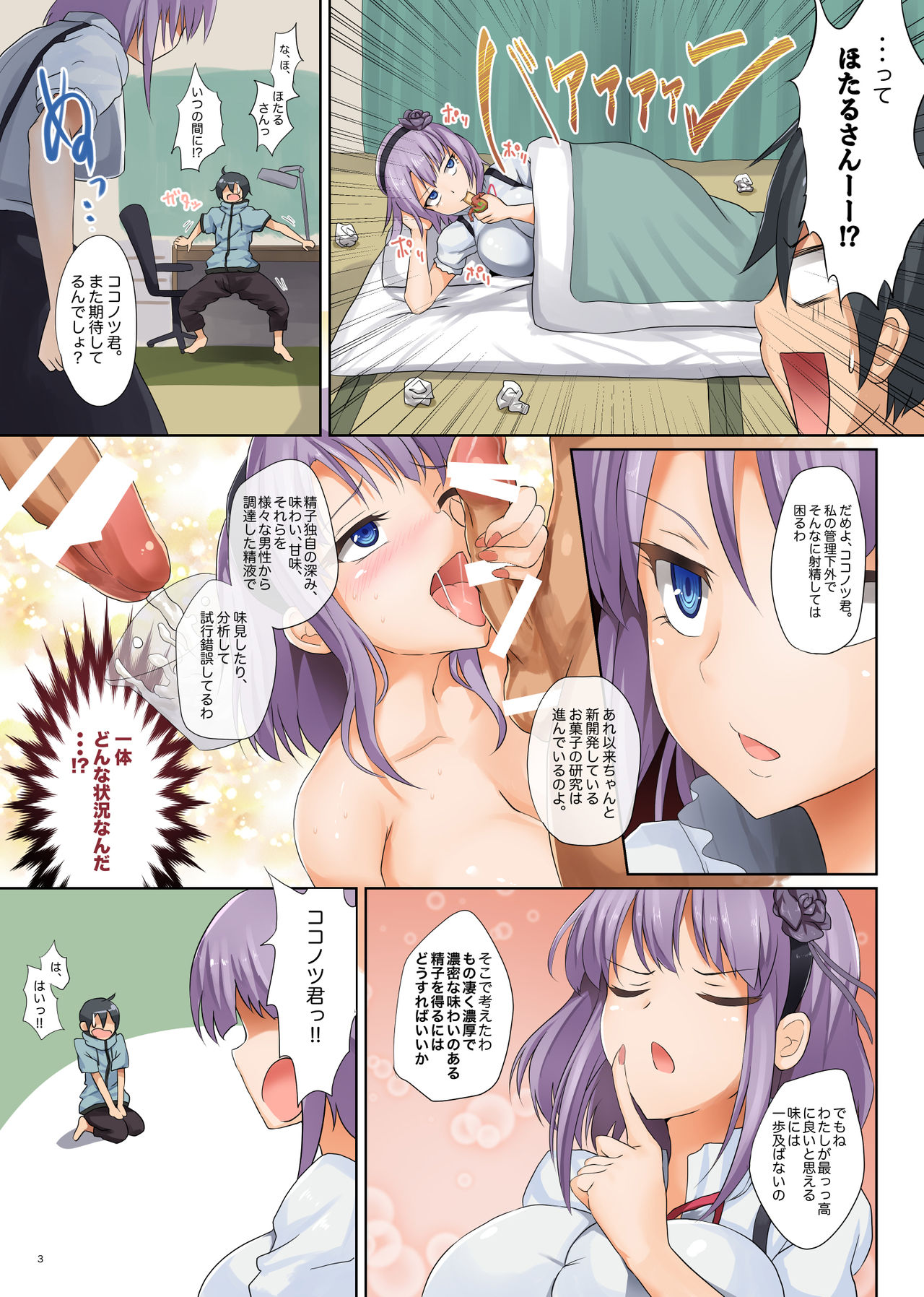 Seika no Musume Daga, Shikashi Hentai 2 page 3 full