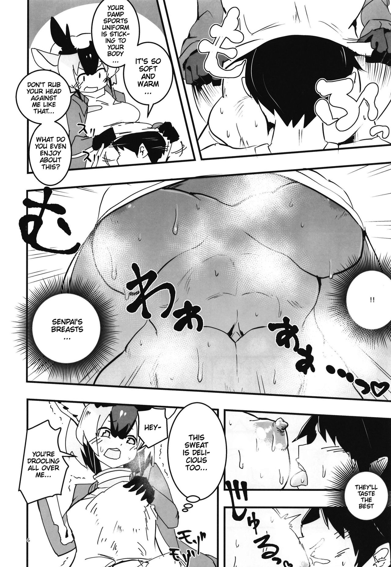 Pronghorn-chan to Ase Mamire | Working Up a Sweat with Pronghorn-chan page 5 full