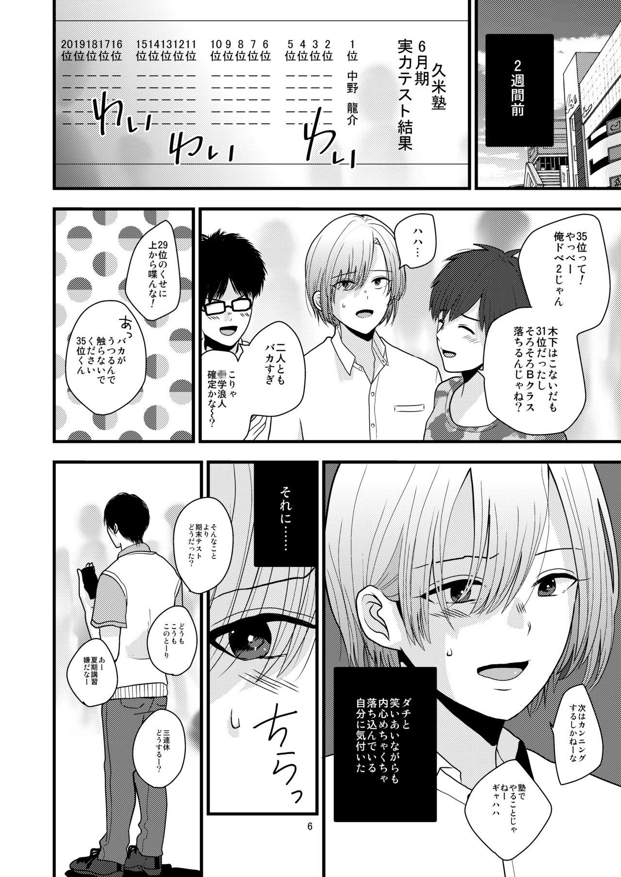 Maketakunai kara Tojikomeru. page 6 full