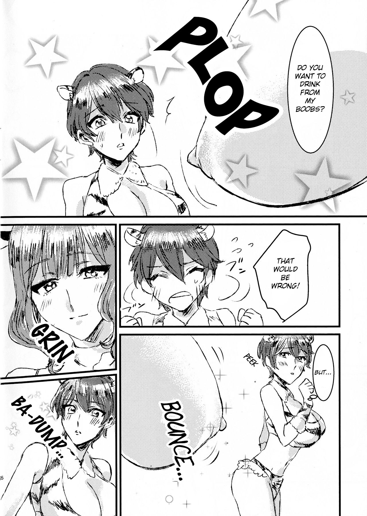 Onaka Sora Tiger no Hiiragi-san ni Torino-san ga mo~ Shouganaiwanette Ochichi o Ageru Hanashi page 5 full