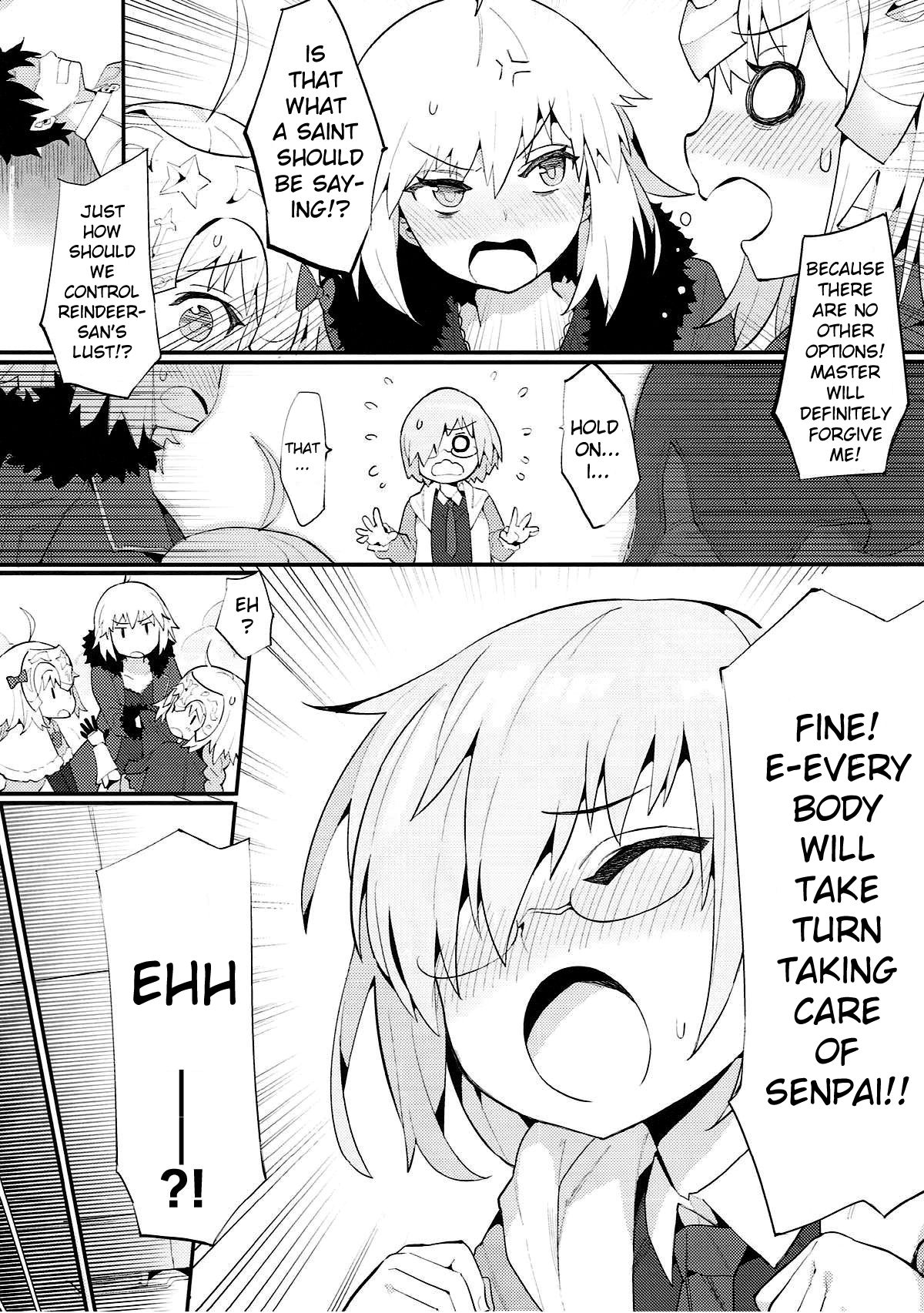 Chaldea Shiki Seiyoku Shori System ~Kouhai to Seijo-tachi no Baai~ page 5 full