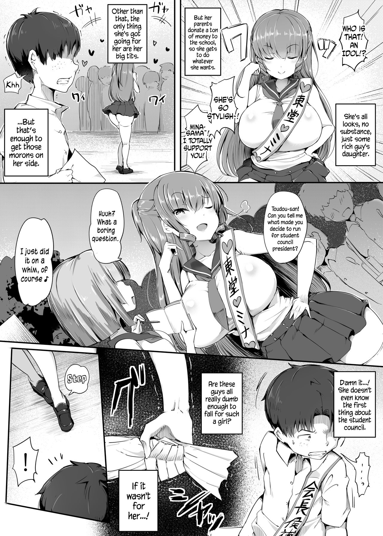 Kuso Maso, Rakusen. | Lose the Election, You Shitty Maso. page 4 full