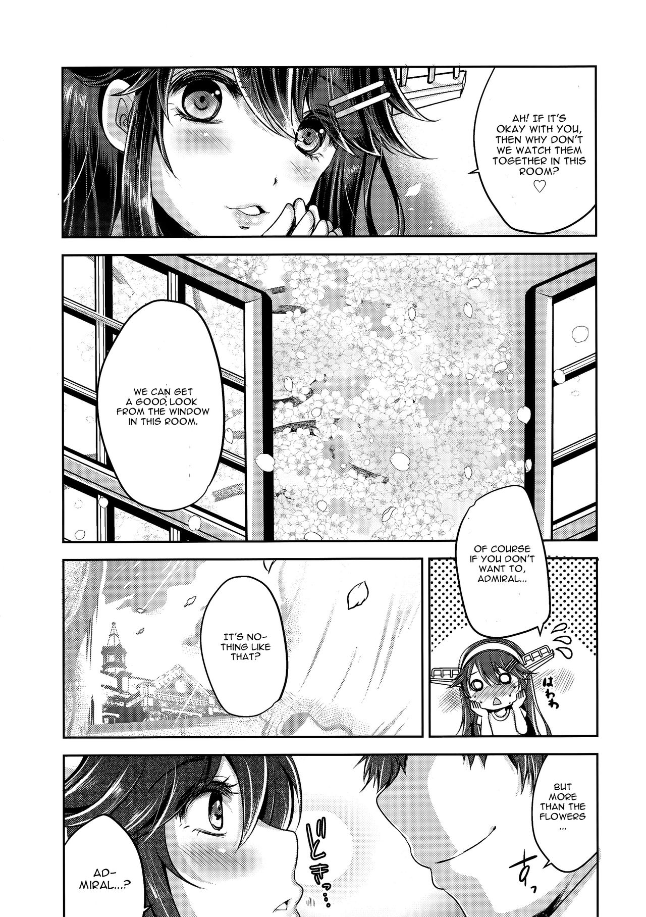 Chinjufu no sakura to T-shirt no Haruna page 4 full