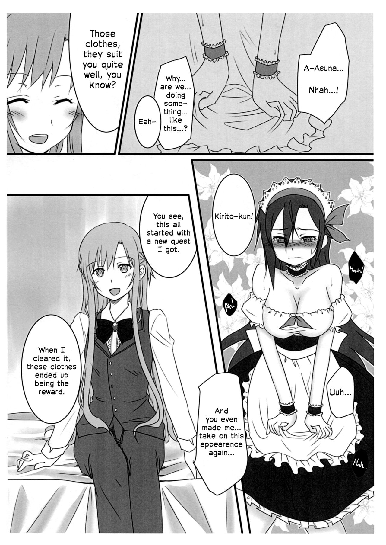Kiriko-chan to Asobou! ~Maid Hen~ | Let's play with Kiriko-chan! ~Maid version!~ page 4 full