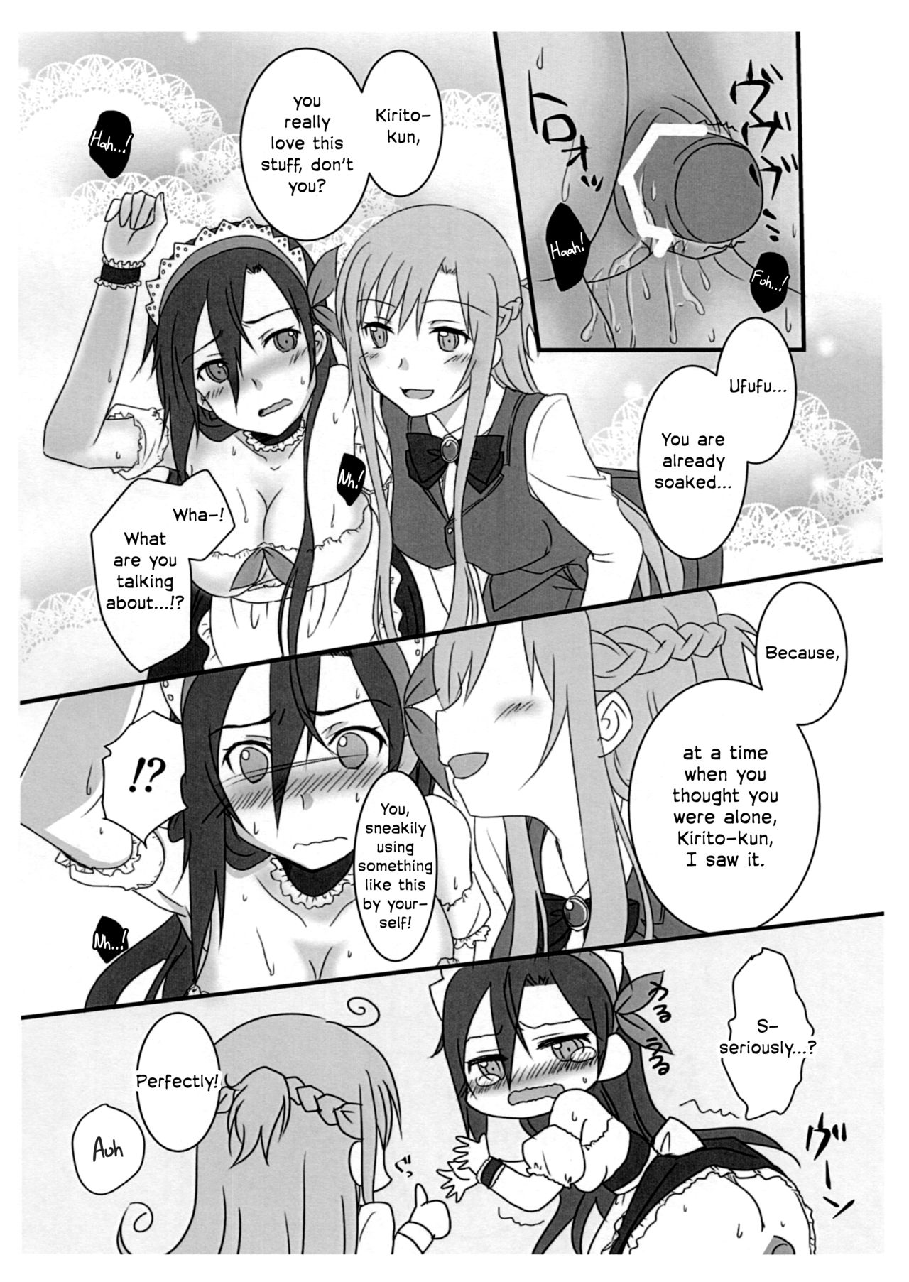 Kiriko-chan to Asobou! ~Maid Hen~ | Let's play with Kiriko-chan! ~Maid version!~ page 8 full