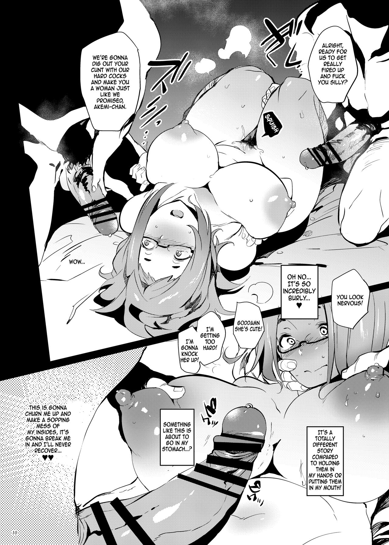 Gokujou Kusozako Busumesu Manko | Grade-A Stupid Worthless Ugly Bitch Pussy page 9 full