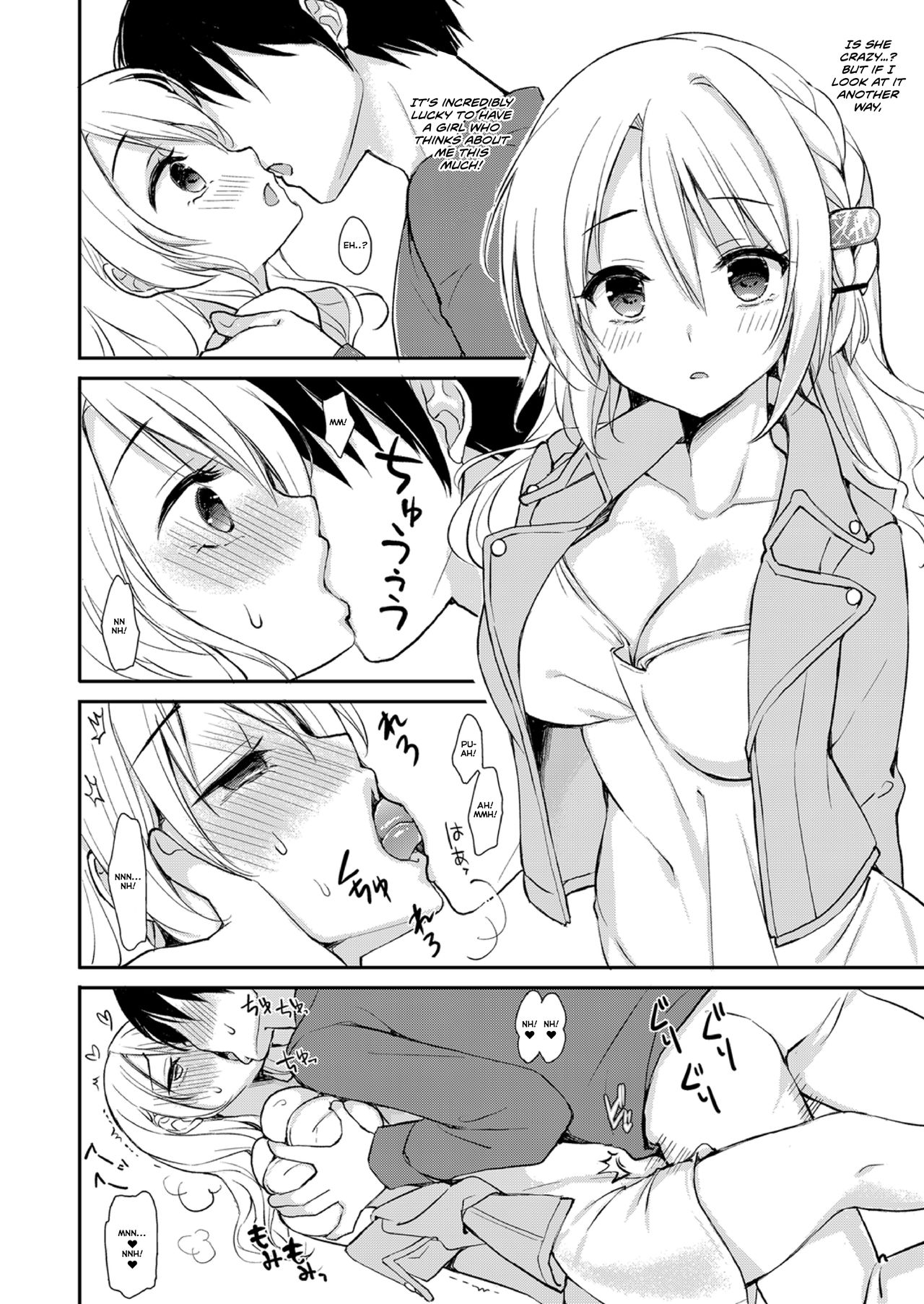 Izon Taishitsu na Yandere Kanojo wa Ore no Iinari page 8 full