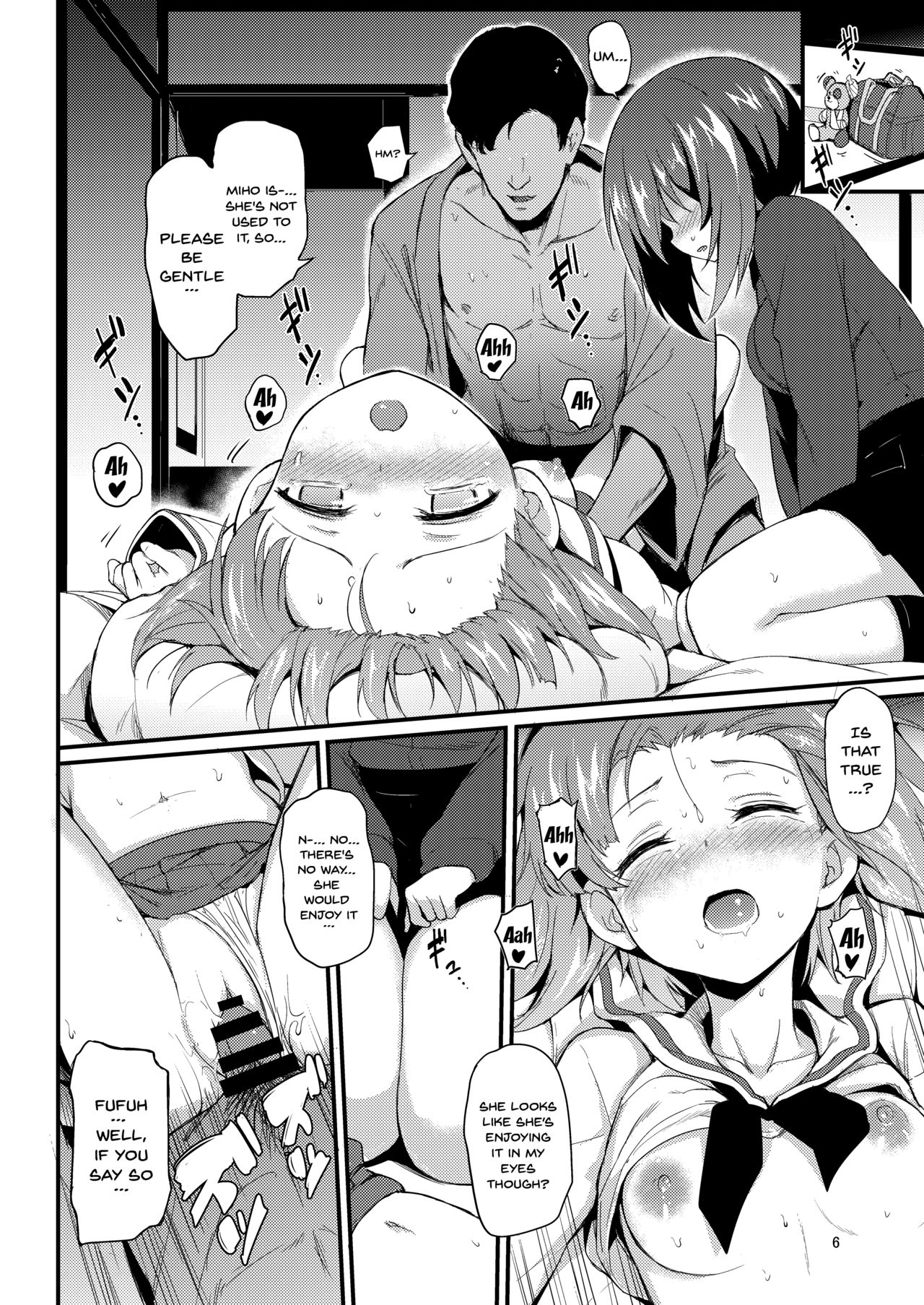 Nishizumi Shimai Ryoujoku 2 | Nishizumi Sisters Sexual Assault 2 page 5 full