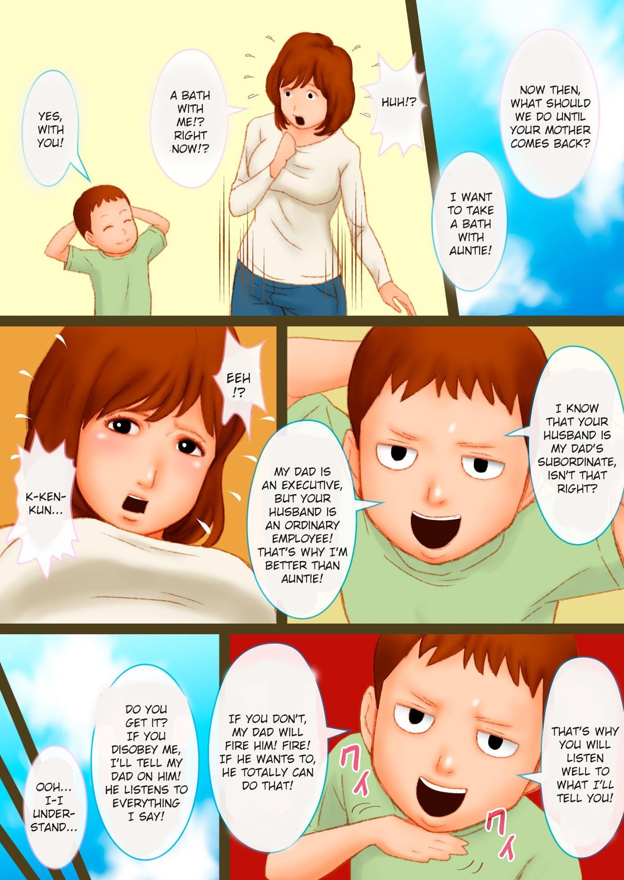 Shujin no Joushi no Musuko ni Okasarete Sonomama Chitsunai ni Shasei Sareru Hitozuma! page 3 full