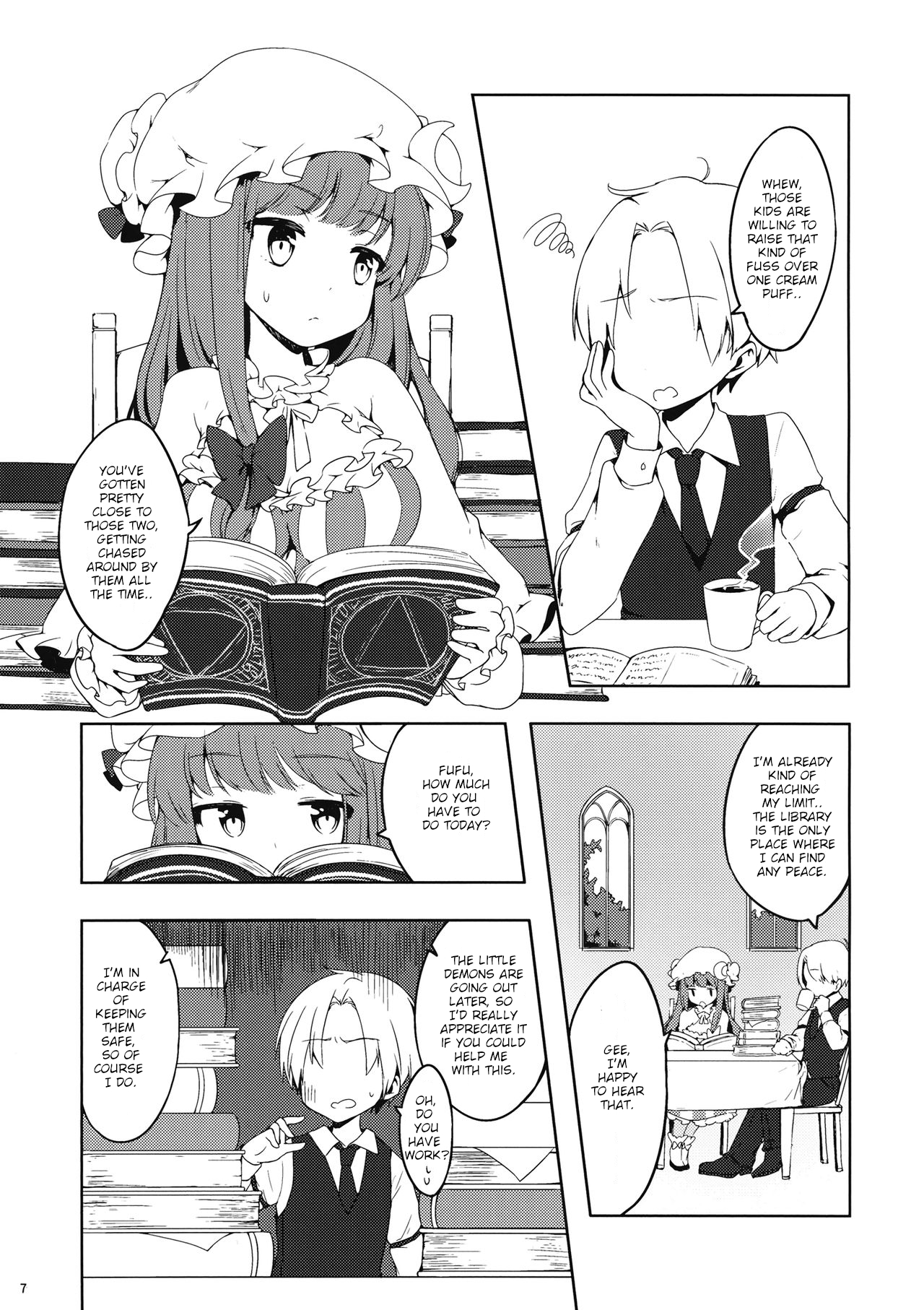 Patchouli-san ni Yowami o Nigiraretai page 6 full