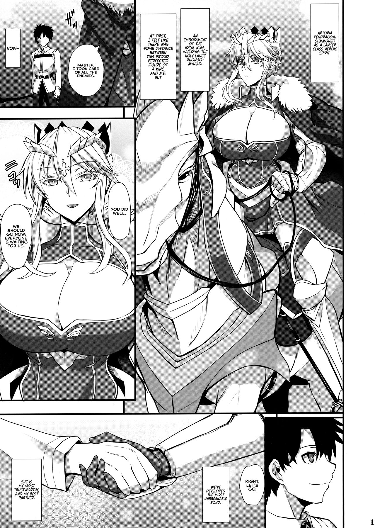 Itoshi no Ecchi na Kishiou-sama | Beloved & Lewd King of Knights page 3 full