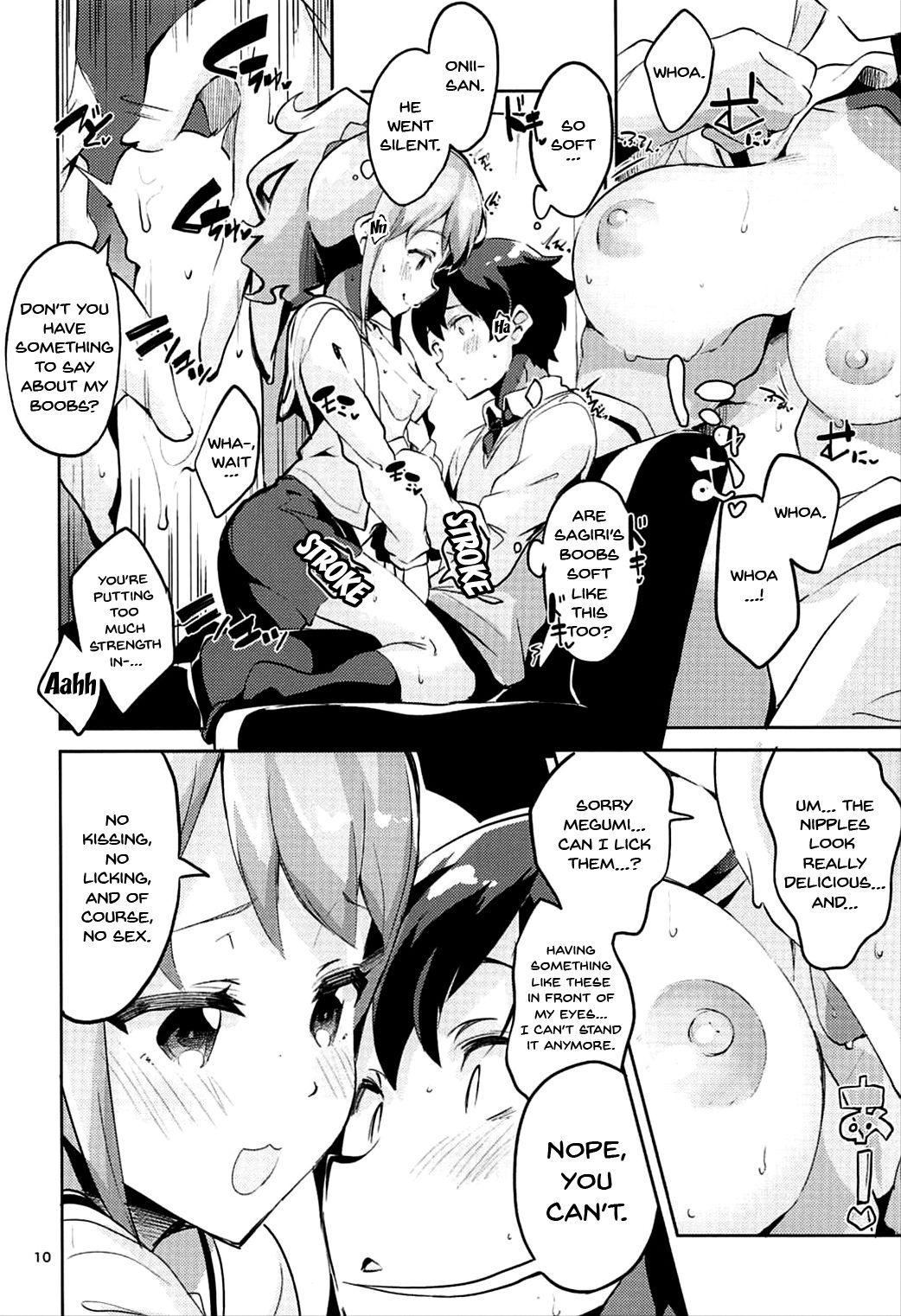 Jinno Megumi to NeCafe no Couple Seat de Ichaicha suru Hon | Making Out With Jinno Megumi On A Couple Seat Of The NeCafe page 9 full