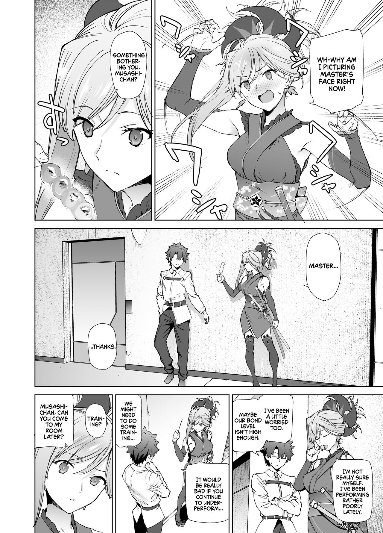 Musashi-chan, Mada da yo. | It's not over yet, Musashi-chan. page 3 full