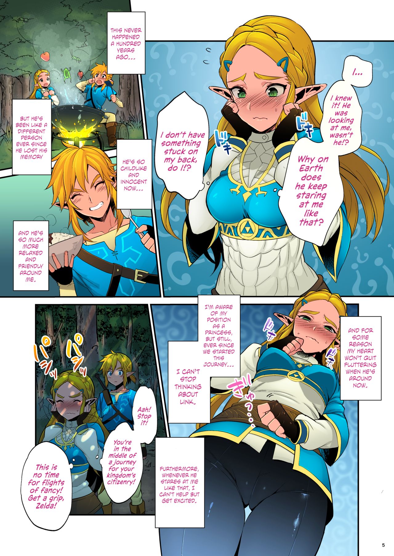 Hyrule Hanei no Tame no Katsudou! | Taking Steps to Ensure Hyrule's Prosperity!   =The Lost Light= page 6 full