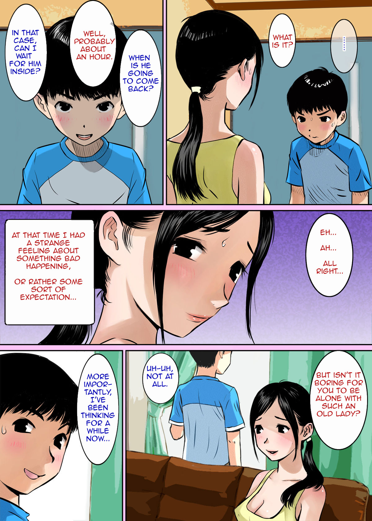 Musuko no Shinyuu wa Oppai Seijin | My Son's Best Friend is a Breast Maniac page 4 full
