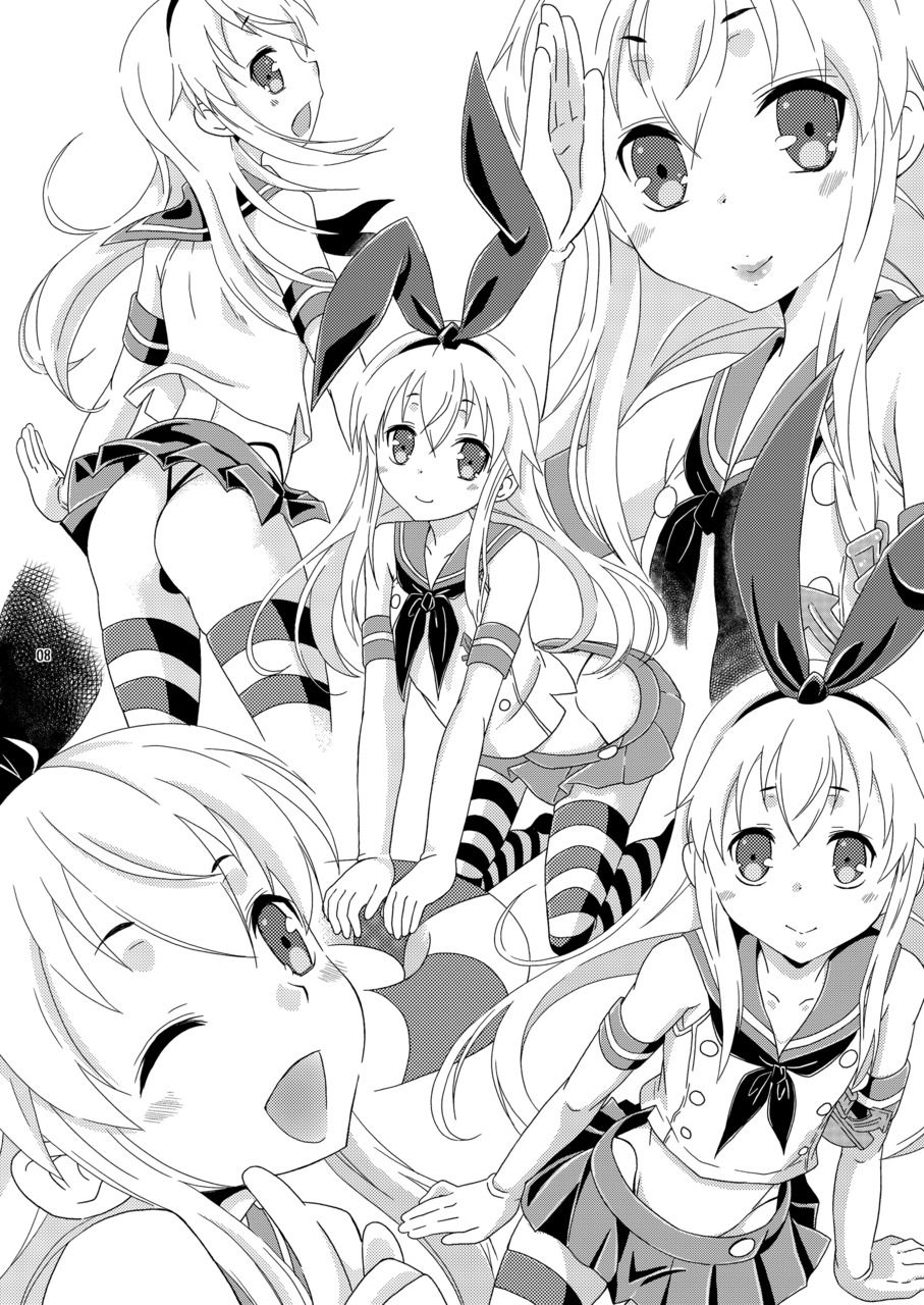 Josou Cos de Layer no Onnanoko o Tsurou toshite Shippai Shita Shimakaze-kun no Ohanashi. page 8 full