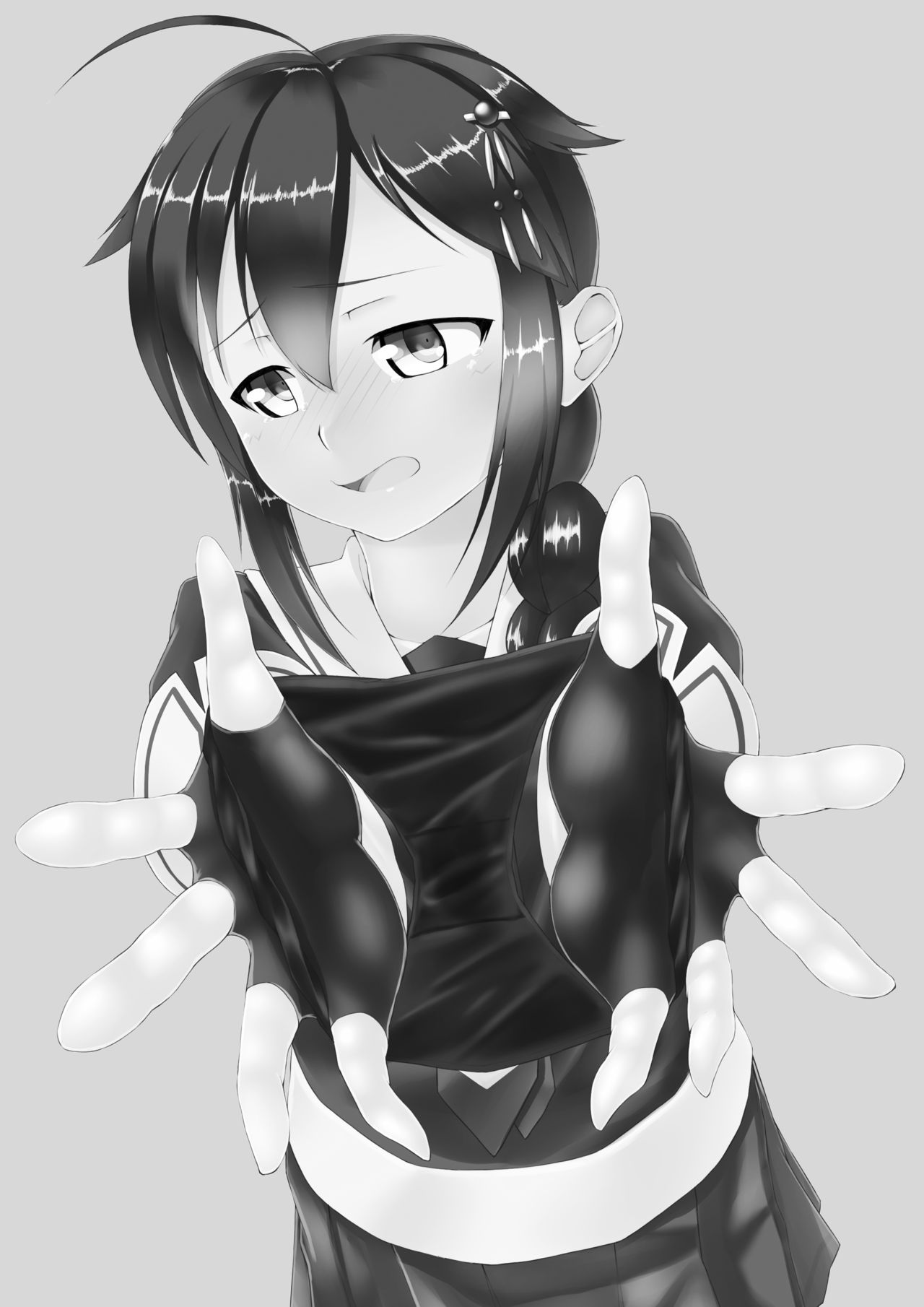 Kawaii Shigure to Acchi Kocchi de Icha Love Ecchi Suru Hon Sashie page 2 full