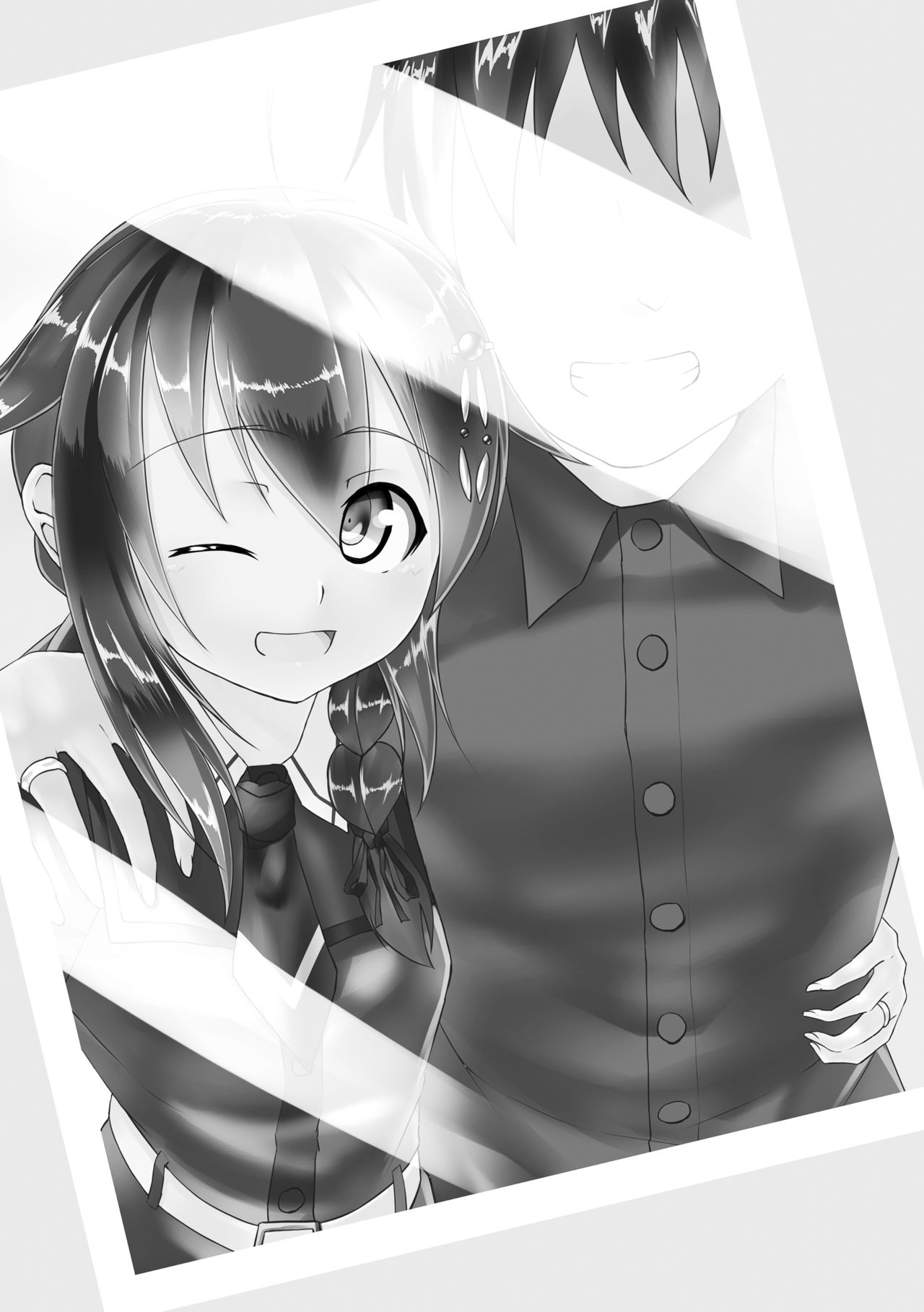 Kawaii Shigure to Acchi Kocchi de Icha Love Ecchi Suru Hon Sashie page 6 full