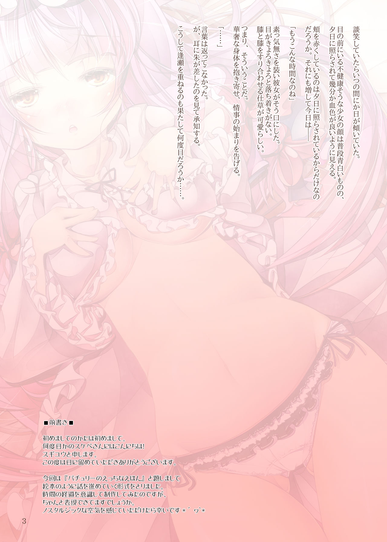 Patchouli no Ecchi na Ehon page 2 full