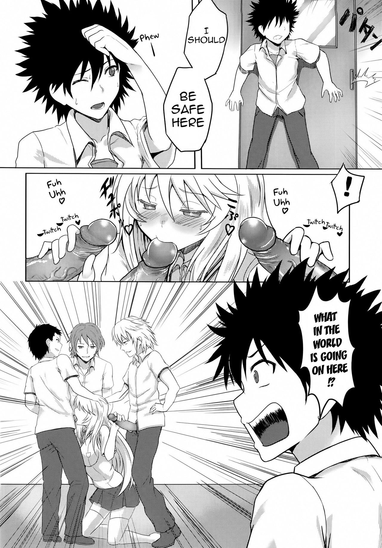 MikoMisa to Fukou na Otoko | Mikomisa and the Unfortunate Man page 5 full