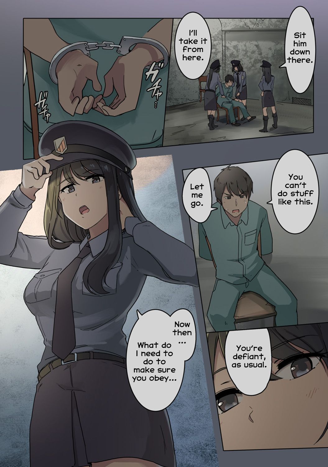 Kangoku Zemi Kanshu ni Zettai Fukujuu o Shiirarete... Ch.2 page 5 full